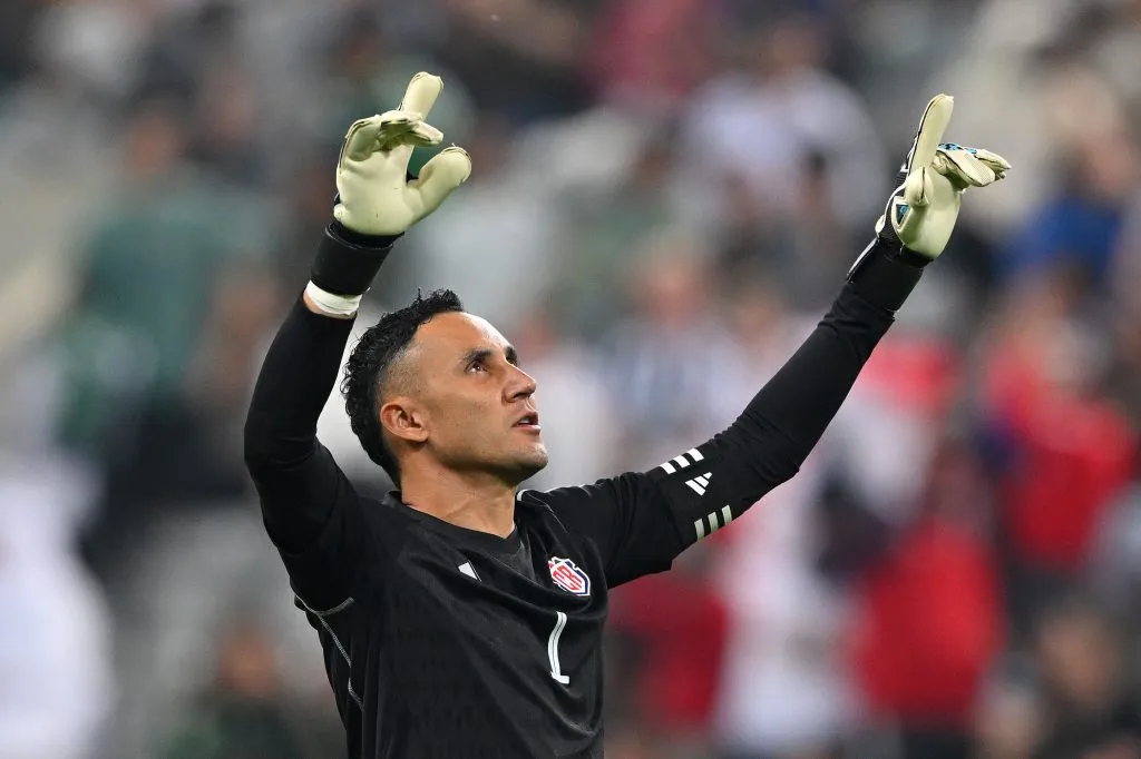 Keylor Navas jugando por Costa Rica. (Photo by Stu Forster/Getty Images)