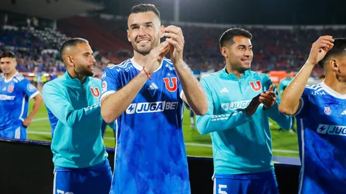 El defensor Fabricio Formiliano en U de Chile.