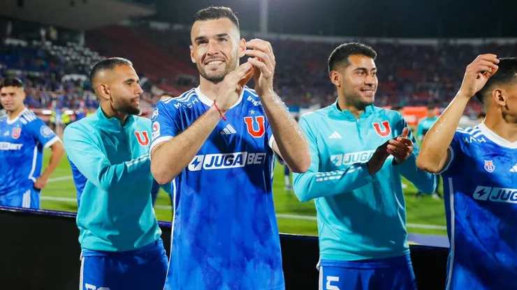 El defensor Fabricio Formiliano en U de Chile.