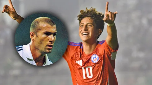 Zidane Yáñez la está rompiendo con la Roja Sub15.