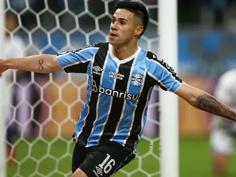 Aravena es genio y figura en Brasil tras bautismo de gol en Gremio