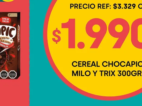 Supermercado chileno anuncia ofertas en productos desde $800