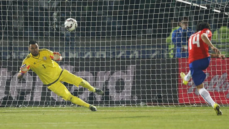 ¡Qué recuerdos! Gol del Mati para Chile en la definición contra Argentina.