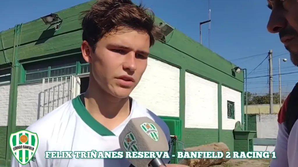 Félix Triñanes, otro que llegará a Deportes Temuco. (Foto: Captura Código Banfield).