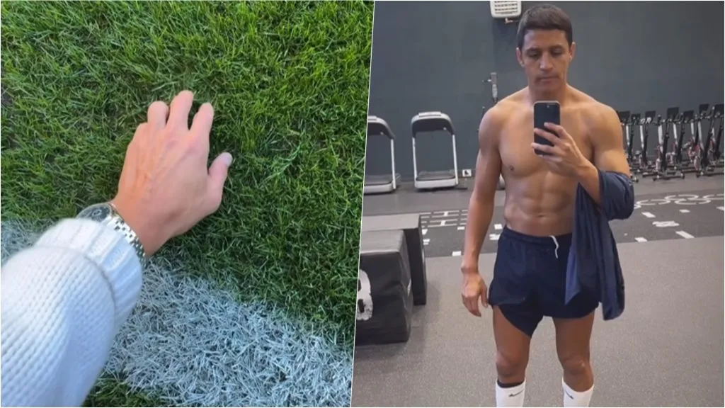 Alexis Sánchez se mostró en redes sociales mientras cuenta las horas para volver a las canchas con Udinese. Foto: Instagram.