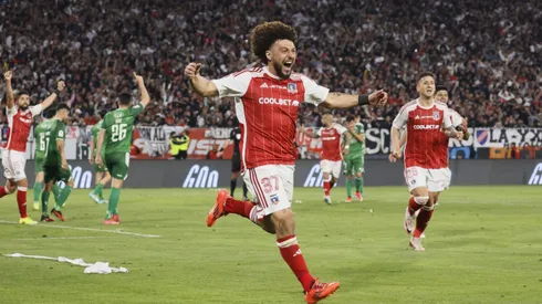 Maxi Falcón anotó el gol del triunfo albo.