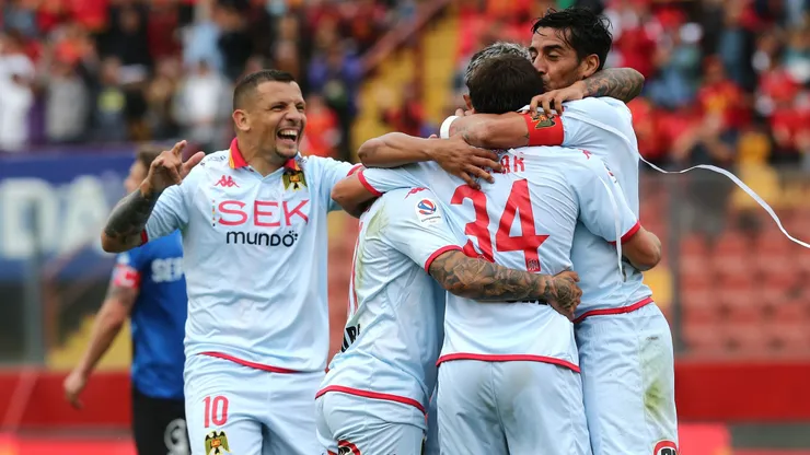 Vecchio aportó con uno de los goles de Unión Española sobre Huachipato.
