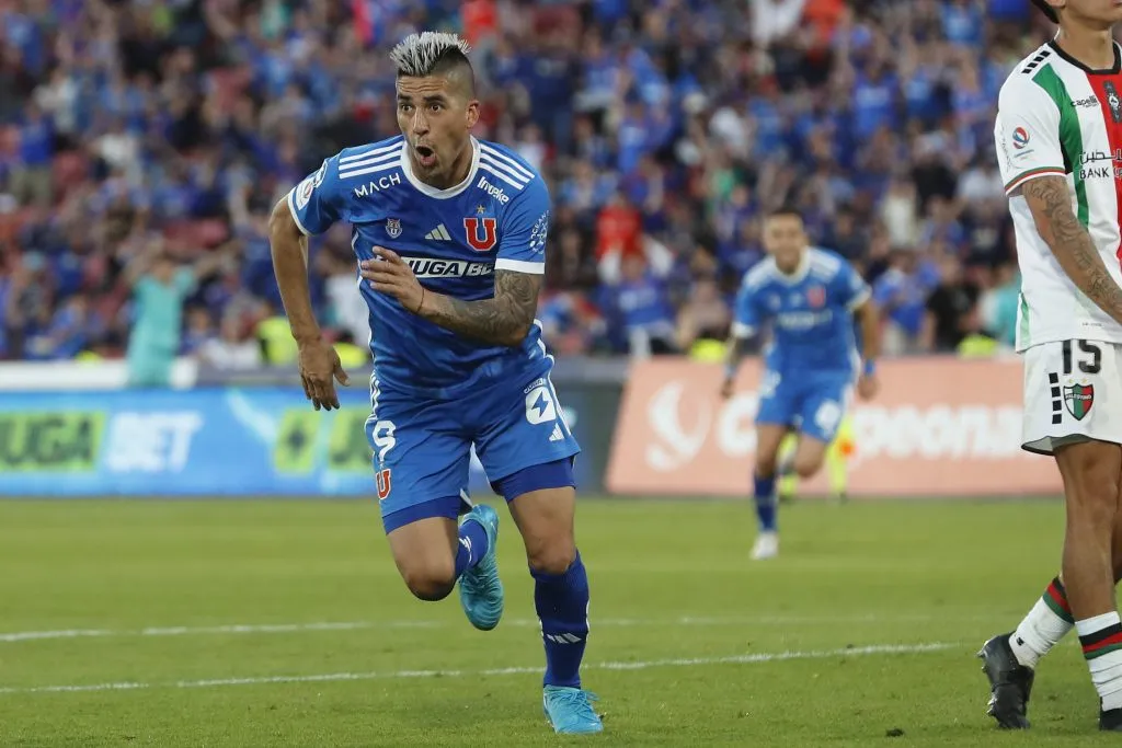 Leandro Fernández vuelve para el Clásico Universitario en el Campeonato Nacional. Foto: Felipe Zanca/Photosport