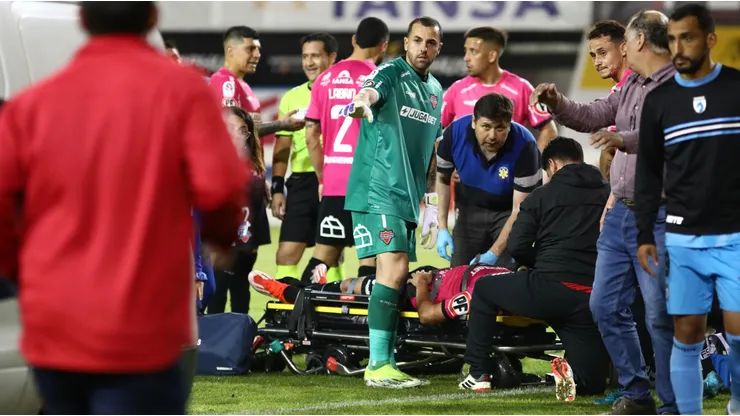 Tres jugadores de Ñublense sufrieron lesiones de gravedad ante Iquique.