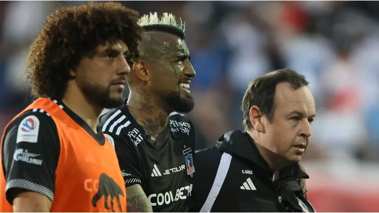 Arturo Vidal y Maxi Falcón no jugarán por Colo Colo ante Audax Italiano.