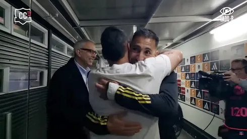 Javier Correa y Esteban Paredes se abrazaron tras su gol