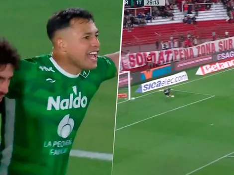 Iván Morales marca con golazo ante Huracán de Echeverría y Alarcón