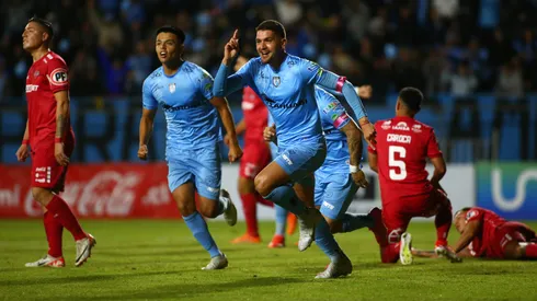 Agustín Nadruz anotó en la victoria de Deportes Iquique sobre Ñublense en la primera rueda del Campeonato Nacional 2024.