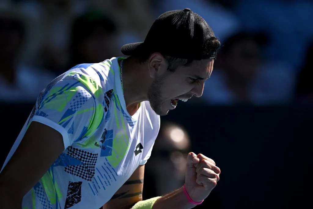 Tabilo celebra en el Masters 1000 de Shanghai