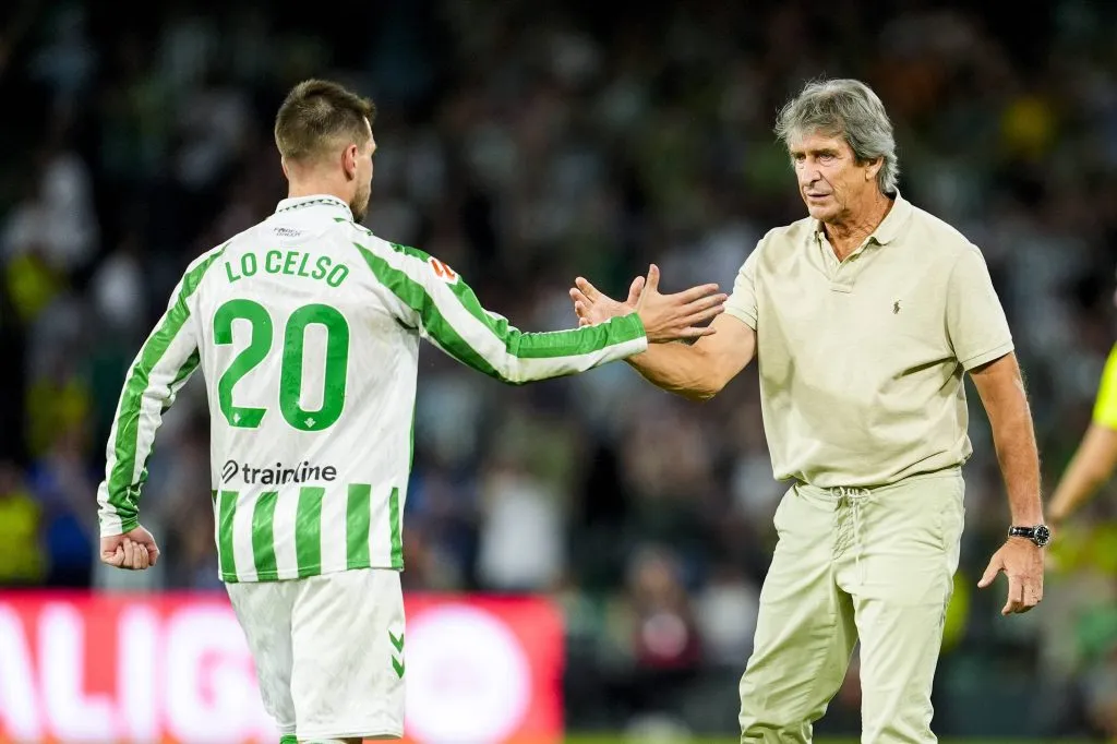 Manuel Pellegrini echó de menos a Gio Lo Celso. (Foto: Joaquín Corchero | Imago).