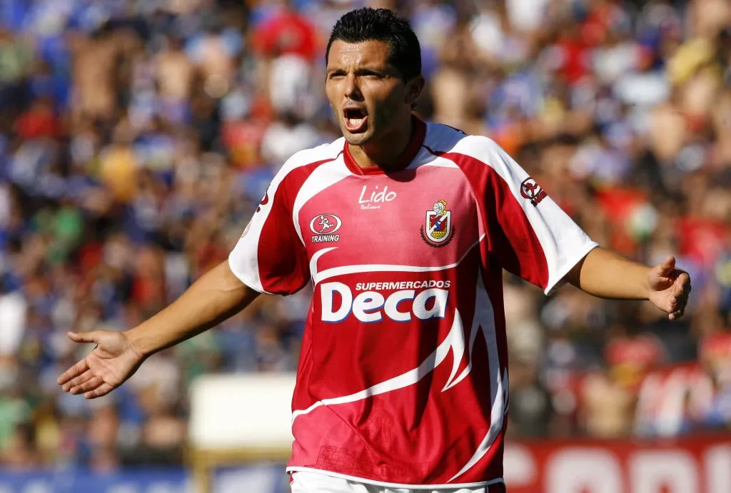 Mauricio Salazar, el máximo ídolo de Deportes La Serena. (ANDRES PINA/PHOTOSPORT).