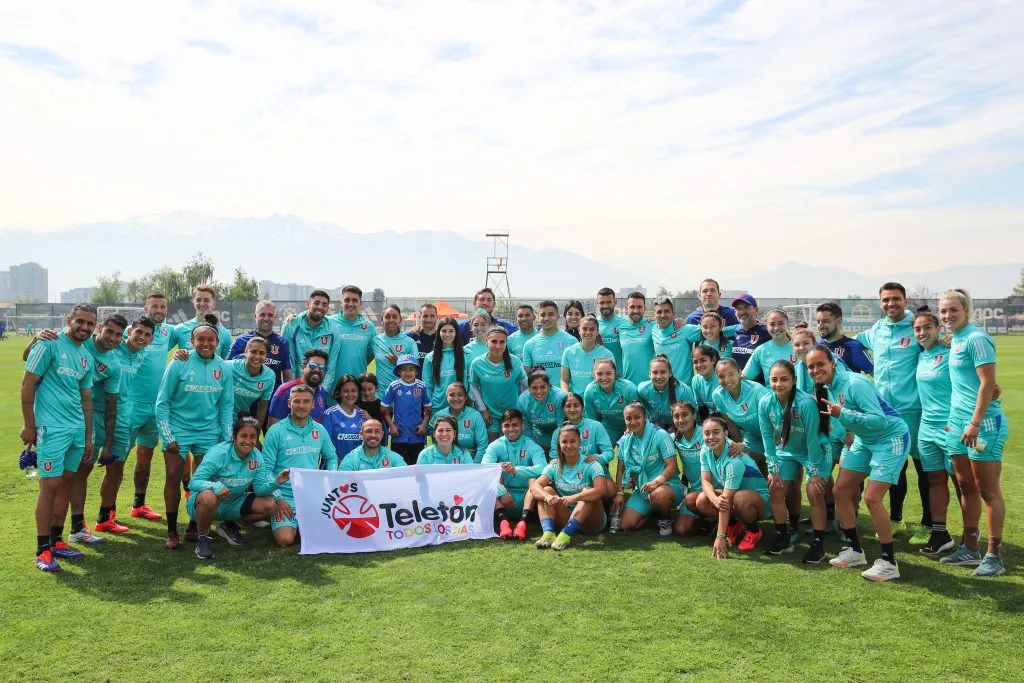 Universidad de Chile se cuadró con la Teletón.