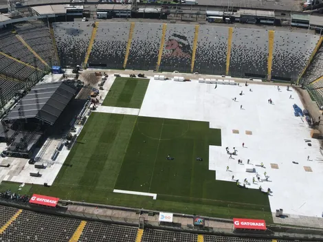 Concierto y lluvia en el Monumental preocupan a Colo Colo en la recta final