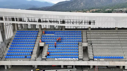 La nueva fortaleza cruzada va tomando forma.