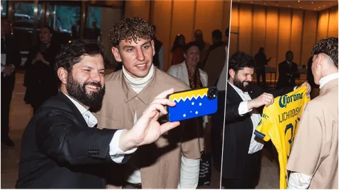 Igor Lichnovsky se juntó con el presidente Gabriel Boric.