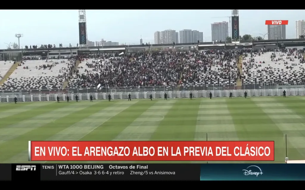 Baja convocatoria de los hinchas de Colo Colo para el arengazo previo a la UC: juegan este jueves 3 de octubre | ESPN