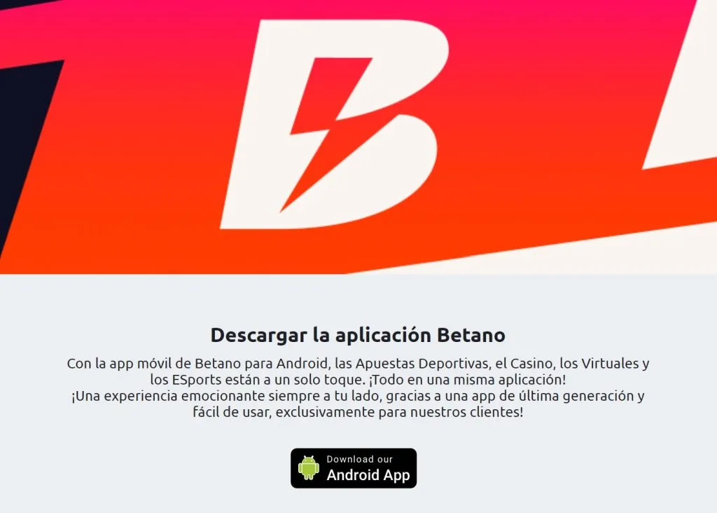 Betano app
