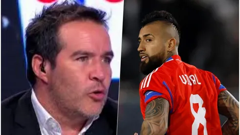 El periodista le devuelve las críticas de la Roja a Vidal.