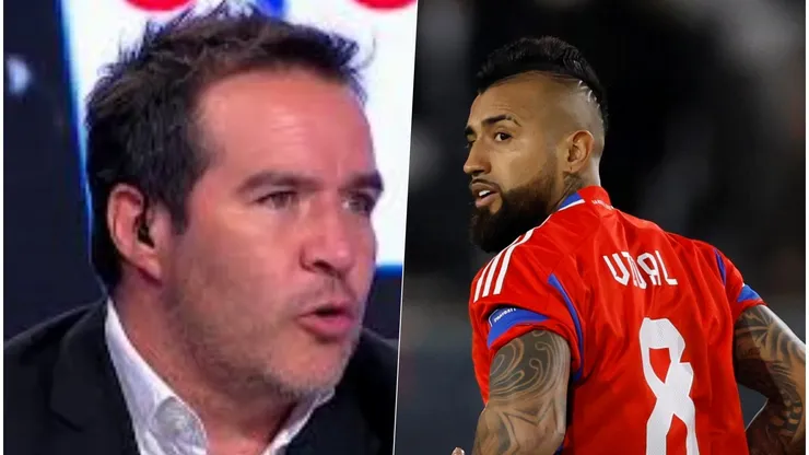 El periodista le devuelve las críticas de la Roja a Vidal.