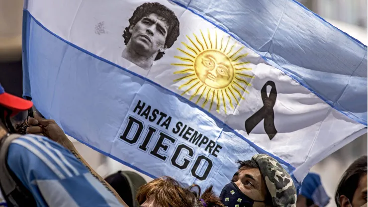 Despedida Maradona.