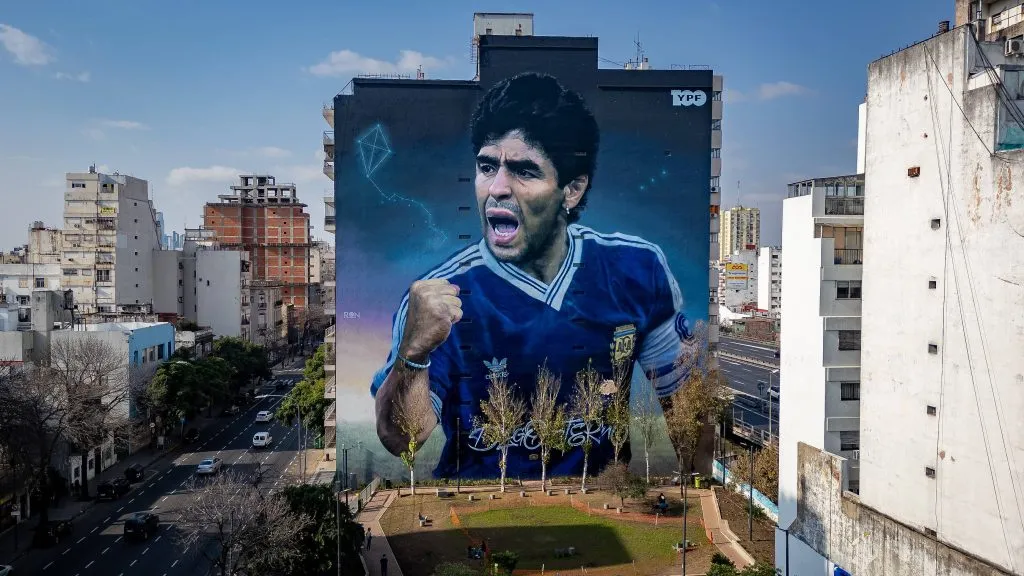 Mural del Diego en Buenos Aires / Imago.