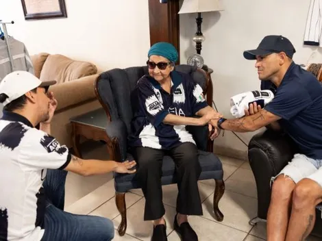 Chupete cumple el sueño de legendaria hincha en México