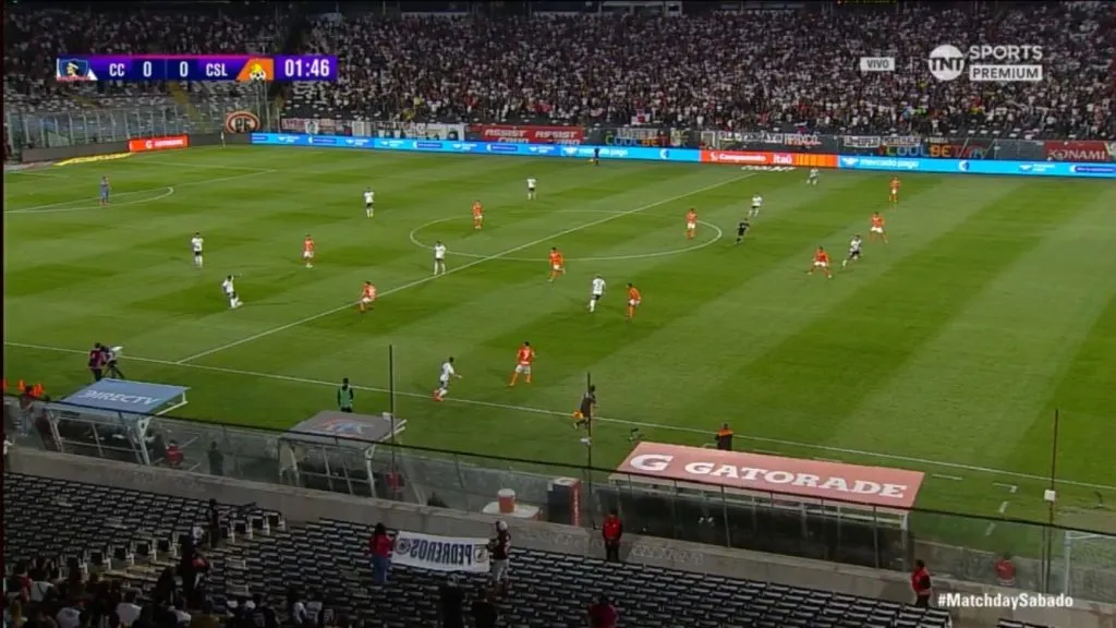 La jugada polémica del gol validado a Colo Colo ante Cobresal sin VAR