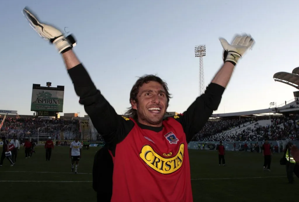 Cristian Muñoz vivió muchas alegrías en Colo Colo. (LUIS HIDALGO/PHOTOSPORT).