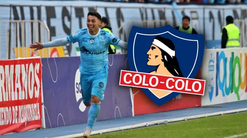 Joaquín Moya anotó un golazo que agradece bastante Colo Colo.