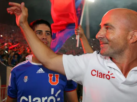 La reacción de Jorge Sampaoli al saludo cumpleañero de U. de Chile