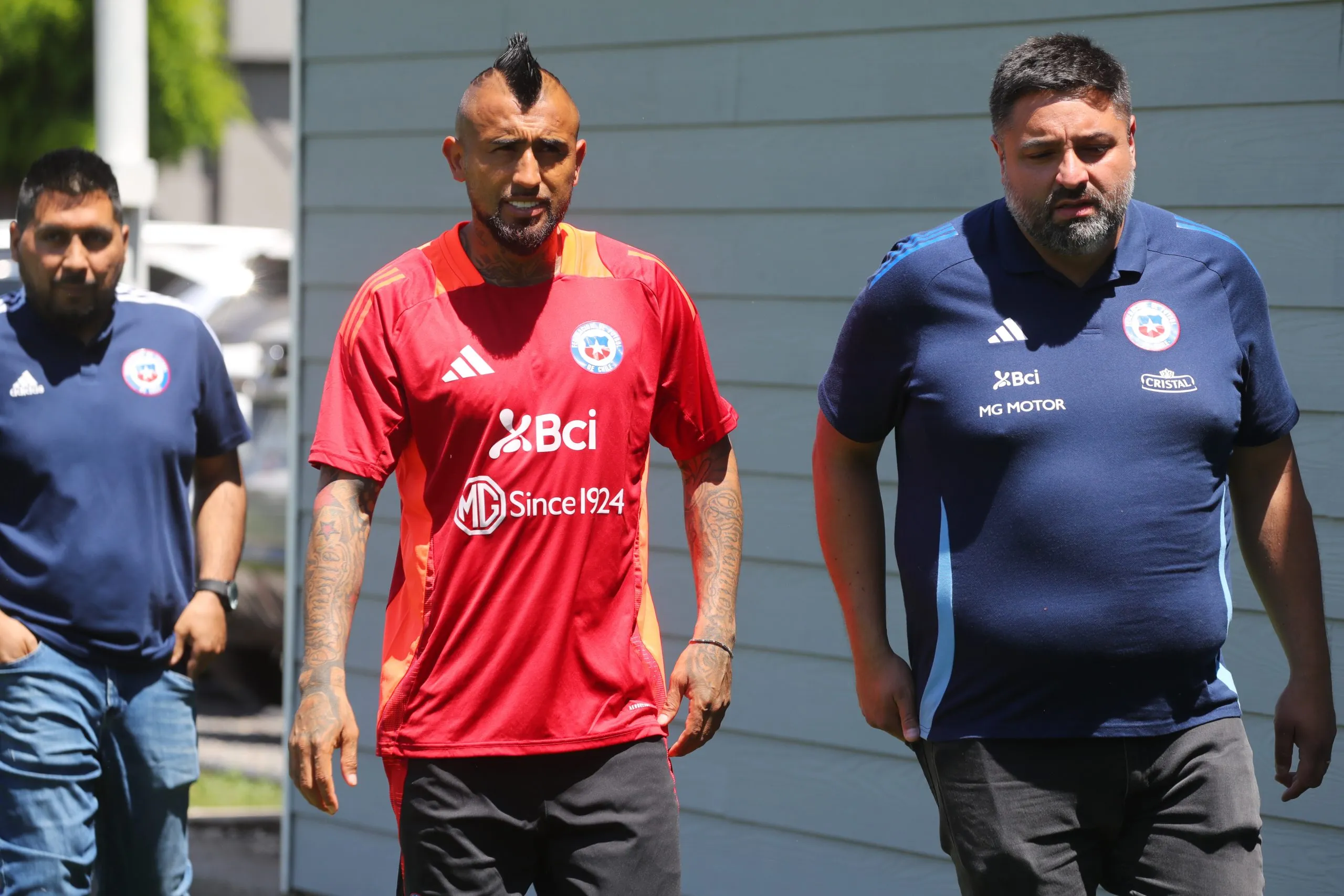 Arturo Vidal es la gran sorpresa de la Roja. FOTO: Jonnathan Oyarzun/Photosport