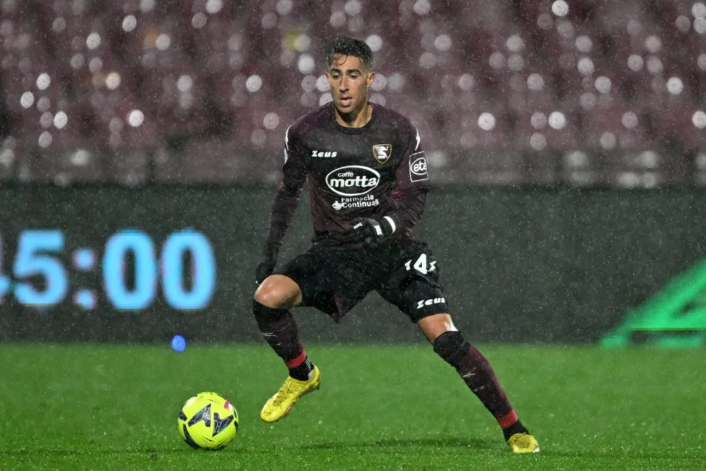 Diego Valencia no ha tenido continuidad en Salernitana. Imagen: Getty.