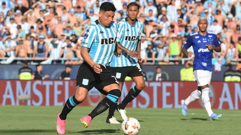 Maxi Salas fue titular en la final de la Sudamericana.