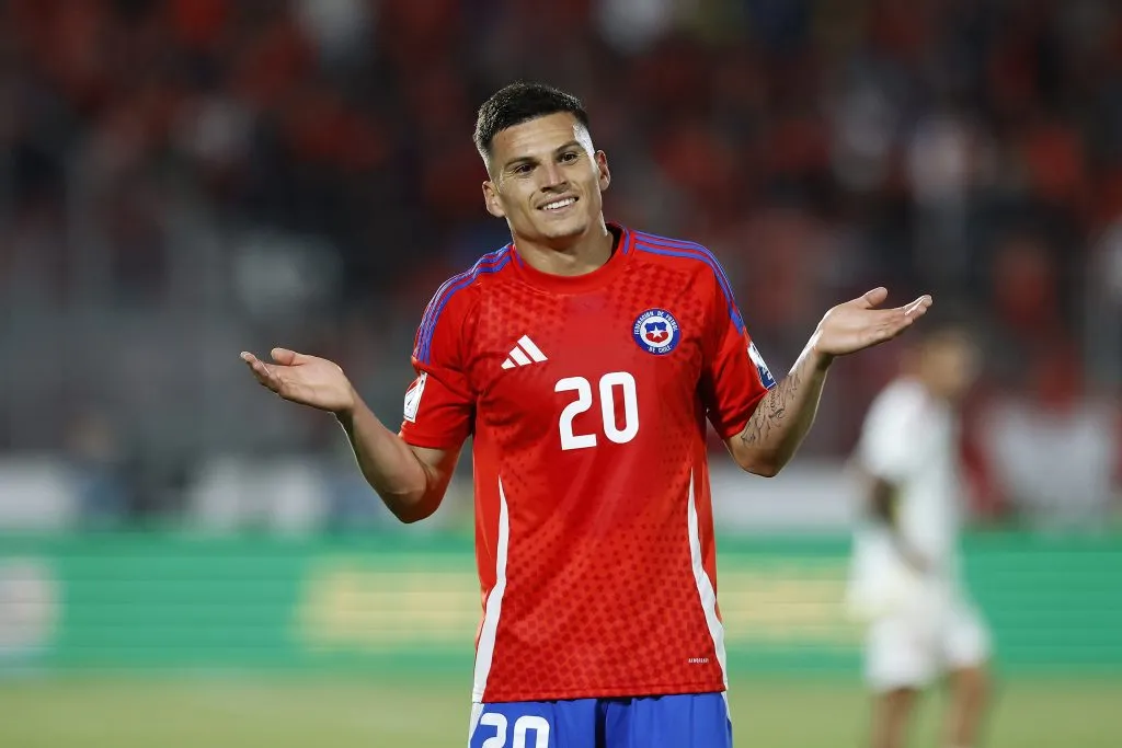 Lucas Cepeda tuvo un tremendo año: campeón con Colo Colo y debut goleador en la Roja | Photosport