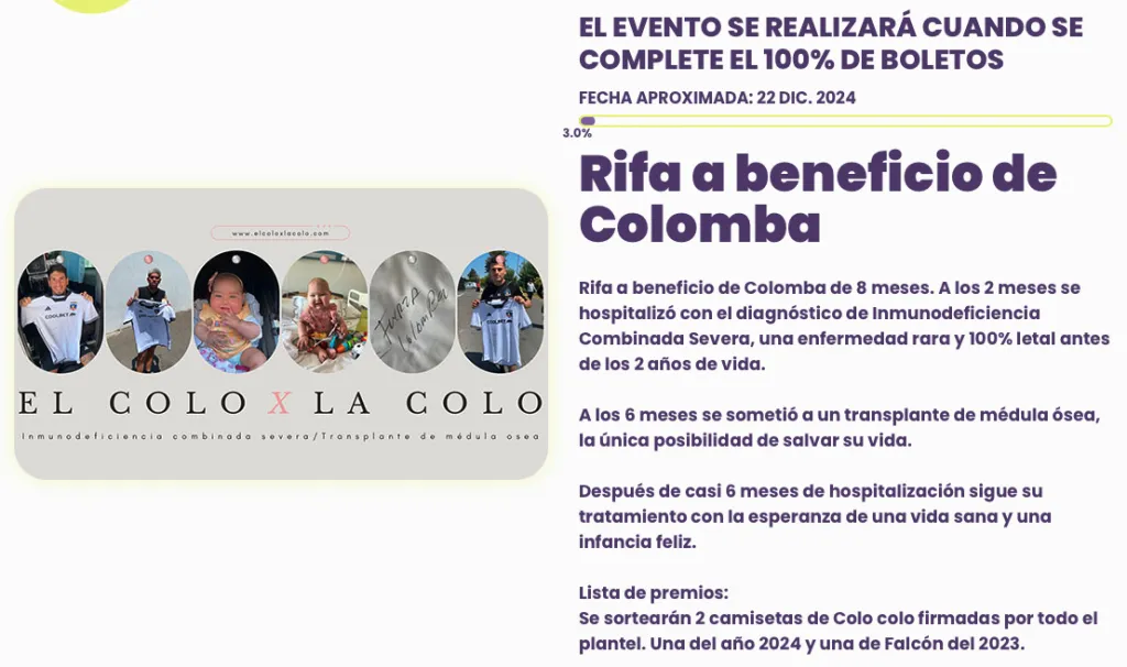 La rifa que convoca a los jugadores de Colo Colo