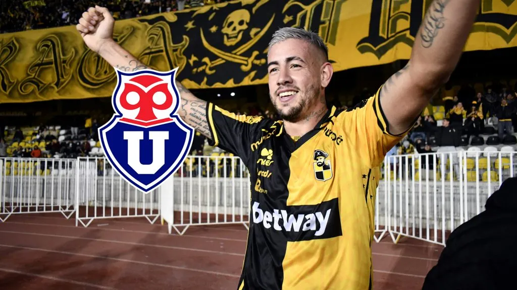 La U no lograr cerrar a Rodrigo Holgado.