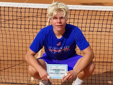 El chileno-alemán de 16 años que brilla en el Challenger de Temuco