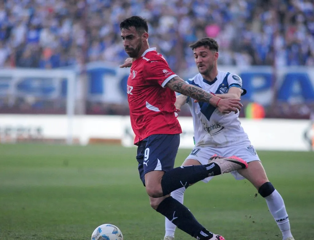 Gabriel Ávalos en Independiente. (Jorge Baravalle | Imago).