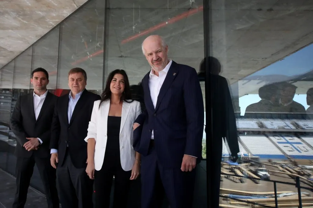 Juan Tagle en la presentación del nuevo nombre de San Carlos de Apoquindo (Photosport)