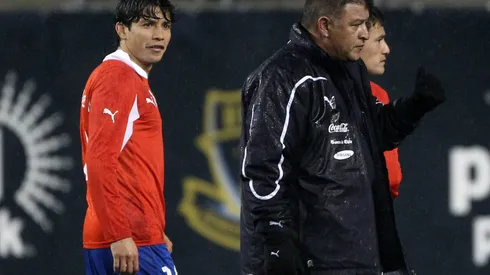 FUTBOL, CHILE VS GHANA. PARTIDO AMISTOSO 2012. EL ENTRENADOR ARGENTINO DE LA SELECCION CHILENA CLAUDIO BORGHI ABANDONA EL CAMPO JUNTO A SUS JUGADORES ANTES DEL SEGUNDO TIEMPO DEL PARTIDO AMISTOSO CONTRA GHANA DISPUTADO EN EL ESTADIO PPL PARK. 29/02/2012 FILADELFIA, ESTADOS UNIDOS. ANDRES PINA/PHOTOSPORT**************** FOOTBALL, CHILE VS GHANA. ARGENTINEAN COACH OF CHILE'S NATIONAL TEAM CLAUDIO BORGHI LEAVES THE FIELD WITH HIS PLAYERS BEFORE THE SECOND HALF OF THEIR FRIENDLY FOOTBALL MATCH AGAINST GHANA HELD AT PPL PARK IN PHILADELPHIA, UNITED STATES. 29/02/2012 ANDRES PINA/PHOTOSPORT