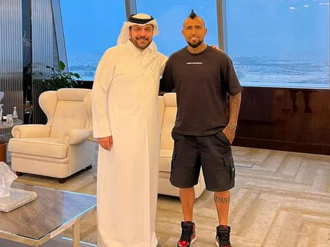 La llamativa reunión de Arturo Vidal con un empresario qatarí