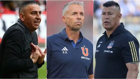 Jaime García, Gustavo Álvarez y Jorge Almirón dirigirán en el fútbol chileno en 2025.