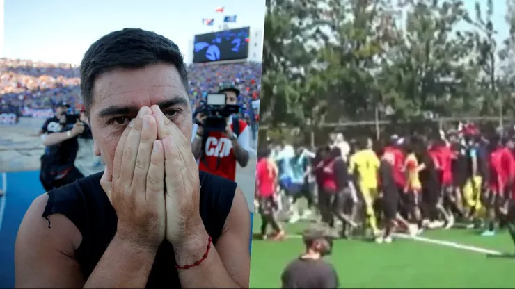 A David Pizarro no le gustó lo sucedido.