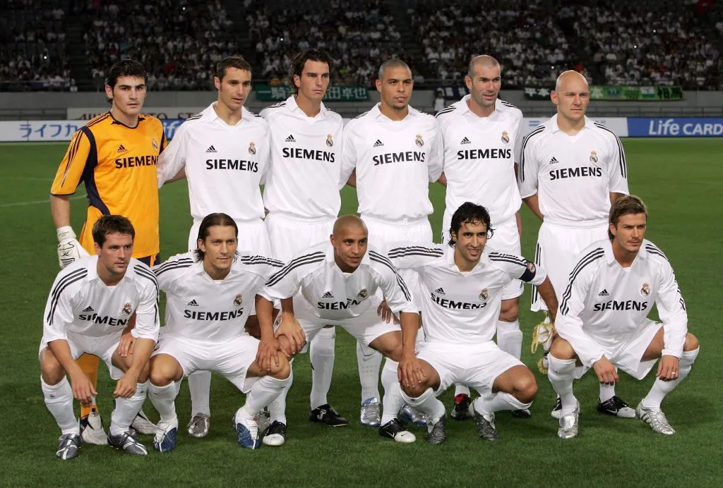 El “equipito” del Real Madrid con el que compartió Owen.