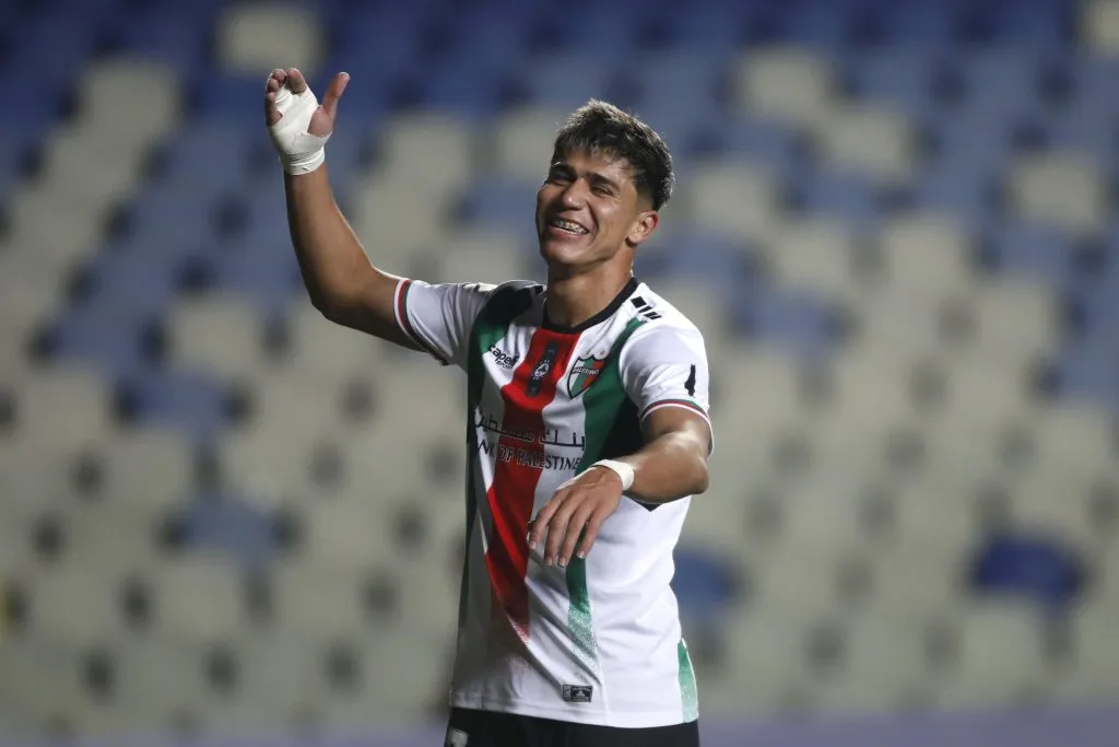 Iván Román tuvo una gran temporada en Palestino. Imagen: Photosport.